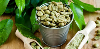 Green coffee beans for loosing weight