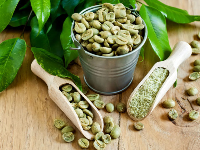 Green coffee beans for loosing weight