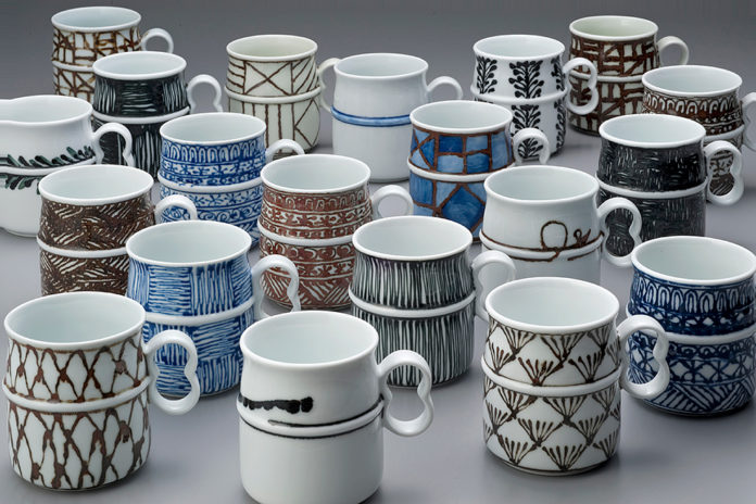 Different types of coffee mugs.