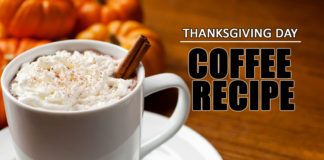 Thanksgiving day coffee recipe