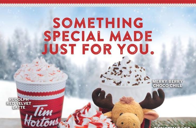 Tim Horton Holiday Drinks