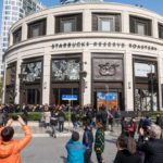 The largest Starbucks Reserve Roastery in Shanghai China