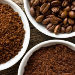 Instant coffee-coffee-granules-coffee-grounds-coffee-beans