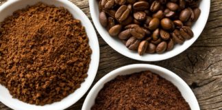 Instant coffee-coffee-granules-coffee-grounds-coffee-beans