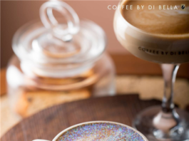 The glitter coffee by Di Bella