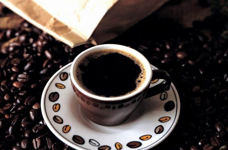 black coffee