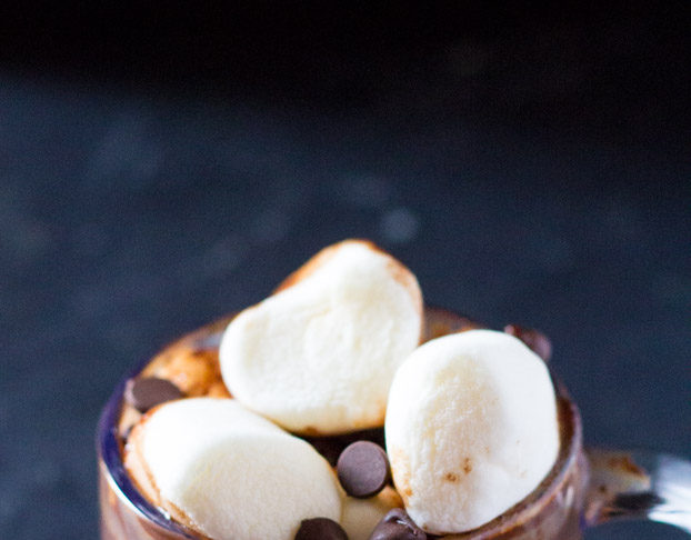Hot Chocolate Coffee With Marshmallow