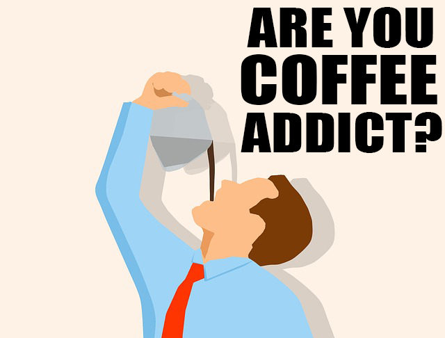 coffee addict clipart