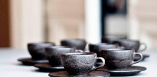 kaffeeform coffee cups made from old coffee grounds