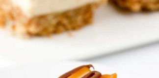 No-bake salted caramel cheesecake recipe