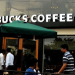 Outside Tata Starbucks India