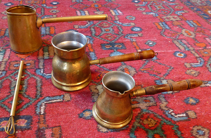 Greek coffee pot