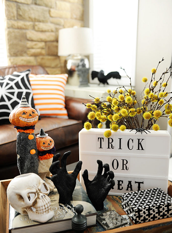 Trick or treat coffee table design