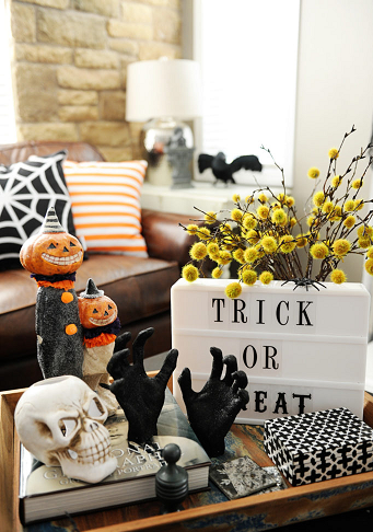 Trick or treat coffee table design
