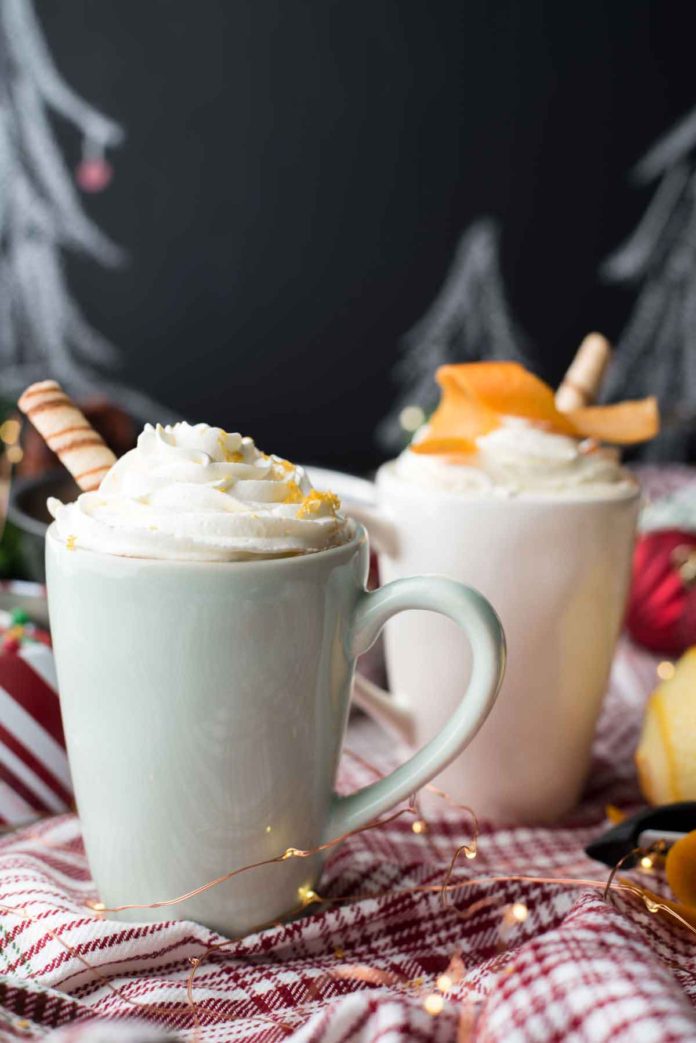 Christmas Boozy Orange Mocha