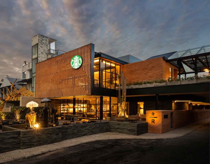 The New Starbucks Dewata Coffee Sanctuary in Bali, Indonesia