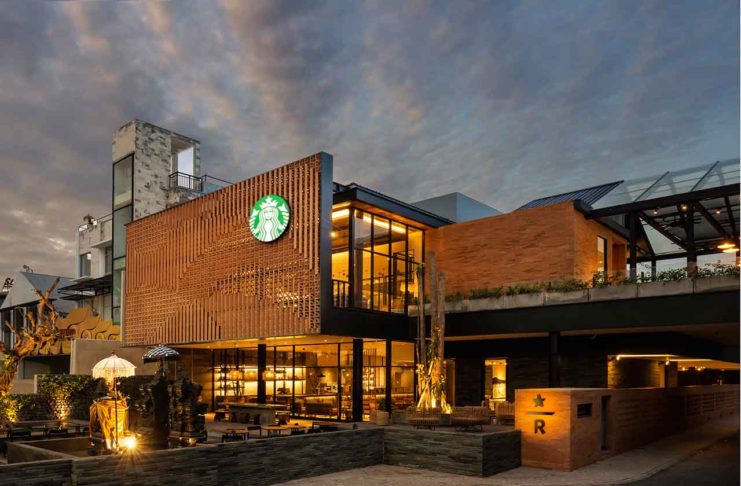 The New Starbucks Dewata Coffee Sanctuary in Bali, Indonesia