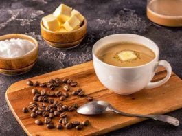 Lovers Coffee: Keto Coffee Recipe for weekend coffee treat with coffee beans, butter, and coconut oil