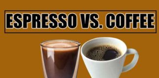 espresso vs. coffee