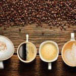 Different types of coffee espresso drinks