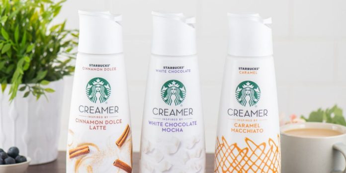 The new Starbucks coffee creamers 2019