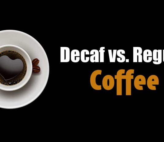 Decaf vs regular coffee