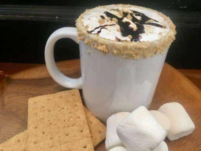 Fall Smores Latte Recipe Weekend Coffee Treat