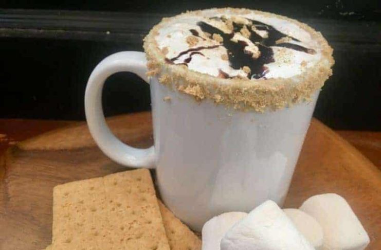 Fall Smores Latte Recipe Weekend Coffee Treat