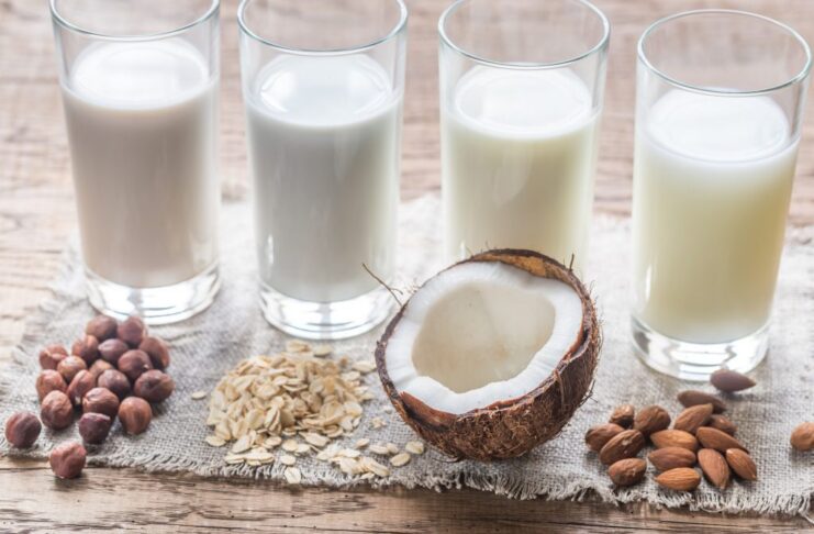 Non-Dairy Milks For Coffee