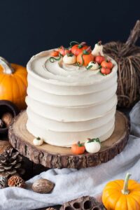 Thanksgiving Pumpkin Spice Latte Cake 