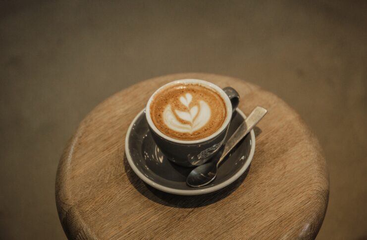 a cup of coffee