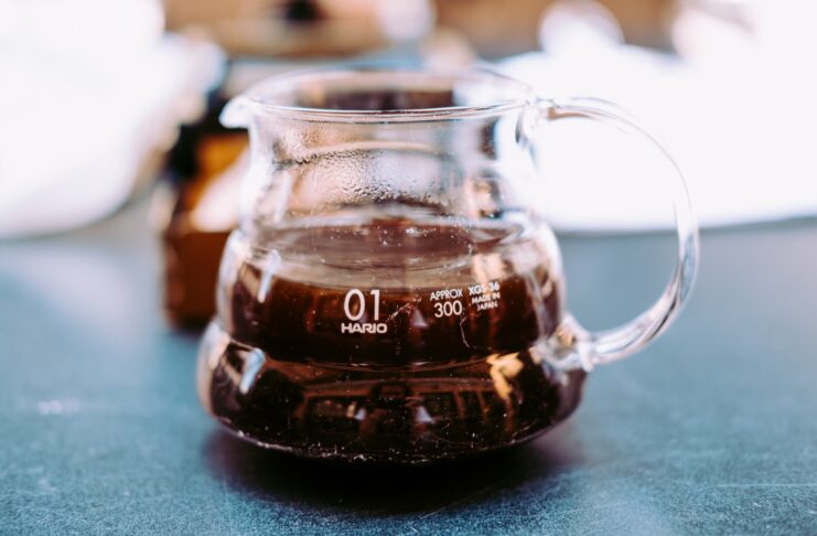 Leftover coffee