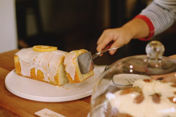 Lemon Cake with Cream Cheese Frosting