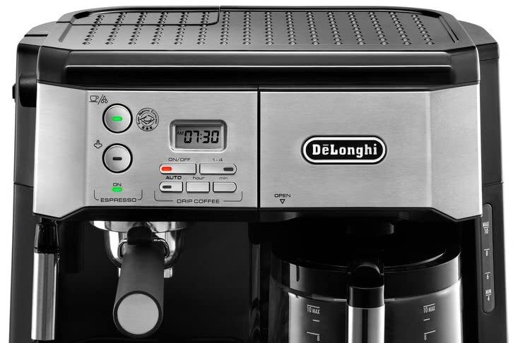 DeLonghi BCO430 Combination Pump Espresso and 10-Cup Drip Coffee Machine
