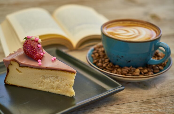 pair coffee with desserts
