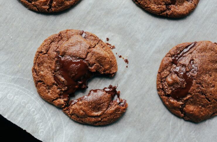 Fudgy Chocolate Brownie Cookies