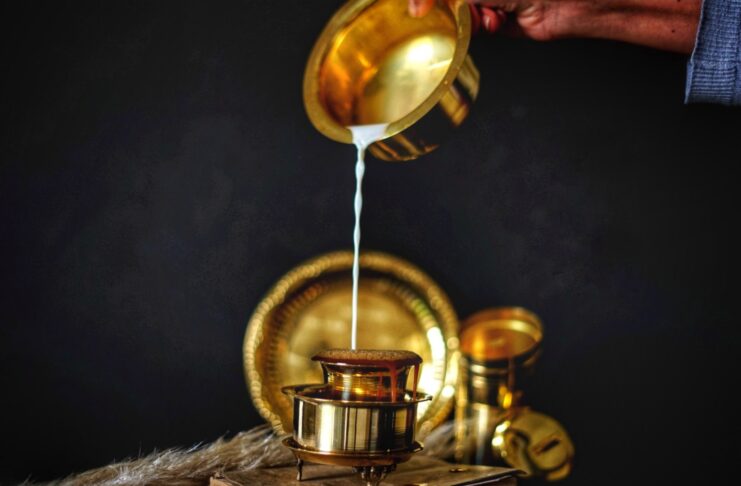 South Indian styled Filter Coffee.