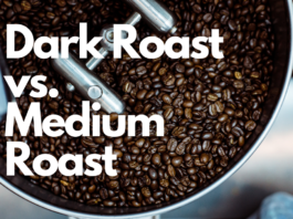 Dark roast medium roast