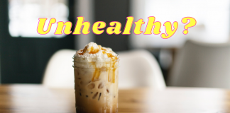 Unhealthy coffee drinks