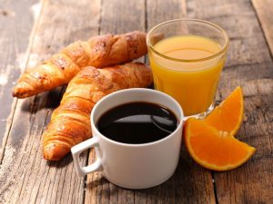 orange juice with coffee