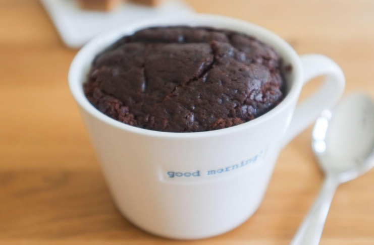 Coffee mug cake
