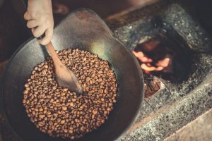 roasting coffee beans 2