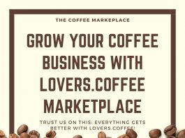 GROW YOUR COFFEE BUSINESS WITH LOVERS.COFFEE MARKETPLACE