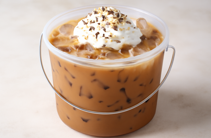 iced coffee buckets