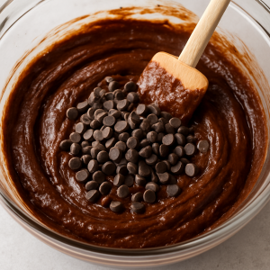 step 6 double fudge brownies