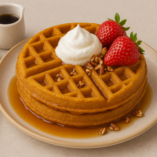 pumpkin waffles