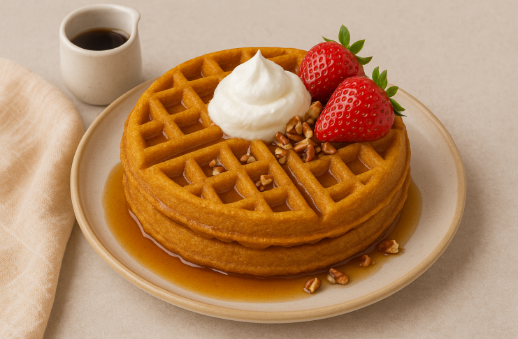 pumpkin waffles
