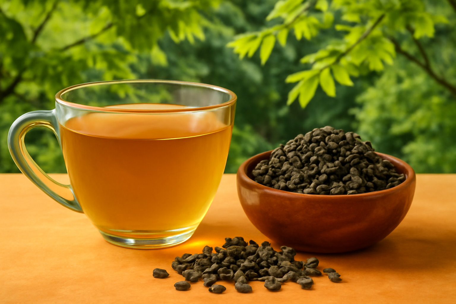 Gunpowder tea