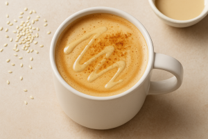 tahini latte