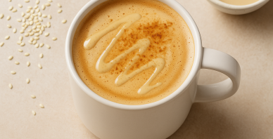 tahini latte